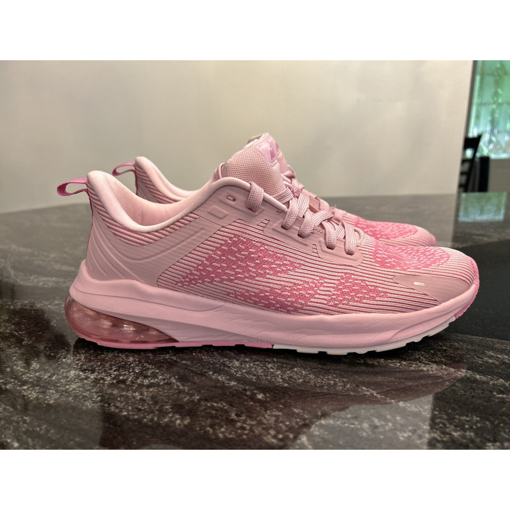 Avia Running Sneakers Womens Size 11 Pink Knit Memory Foam Air Cushion